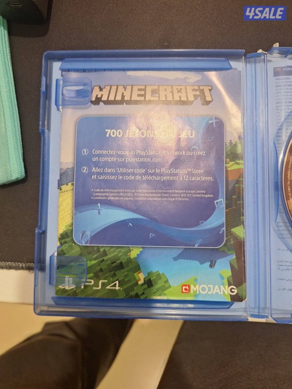 Minecraft Playstation CD Game Used2