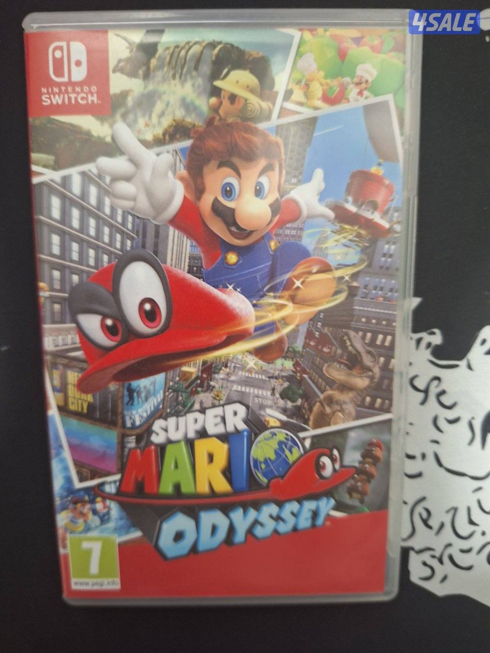 Super mario odessy Nintendo switch game card used0