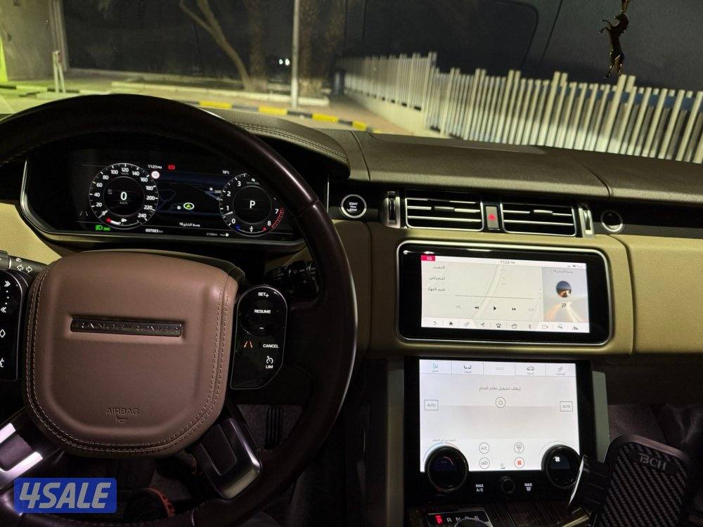 رنج روفر 2019 hse ماشي 97 الف بحالة الوكالة صبغ الوكالة شرط الفحص2