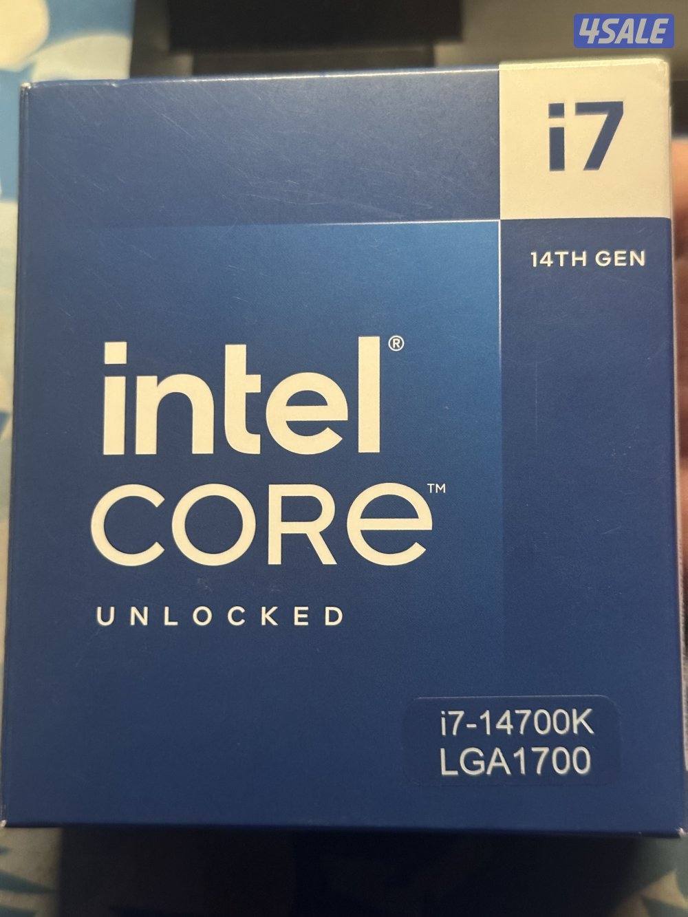 للبيع معالج CPU : I7 14700k وmotherboard Z790 msi gaming plus wifi1