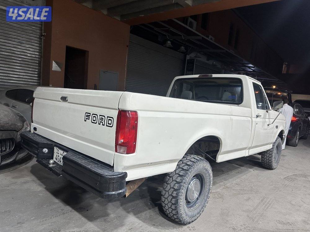 فورد f150 مجدد شرط الفحص قير مكينه شاصي قير عادي مديل 1994 بدون دبل3