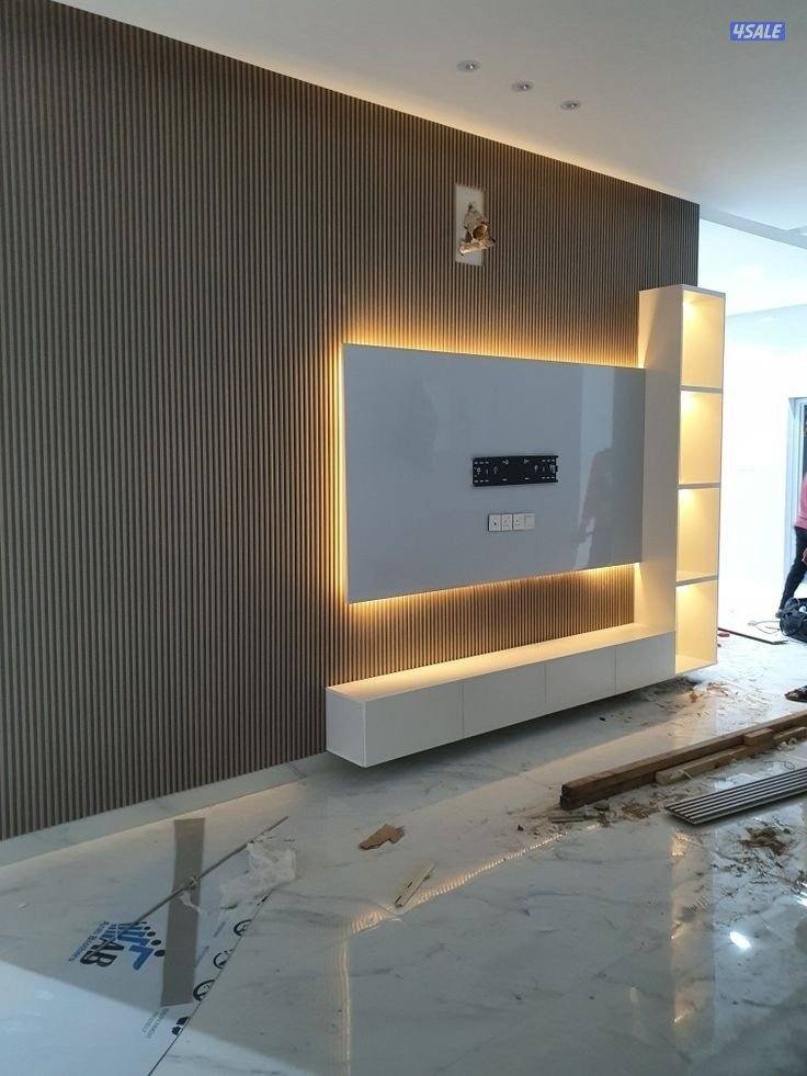 ديكور جبس بورد اسقف قواطع بارتيش جبس بورد اسمنت بورد اصباغ بديل خشب6