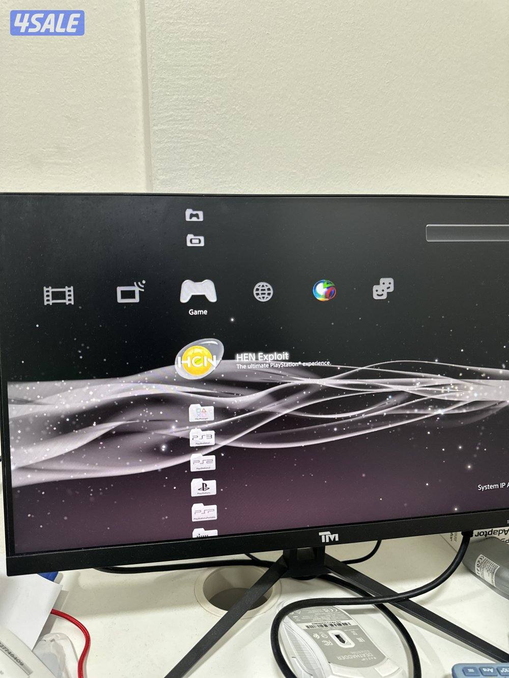 Jailbroken PS3 white edition games PS1,PS2,PS3 games2