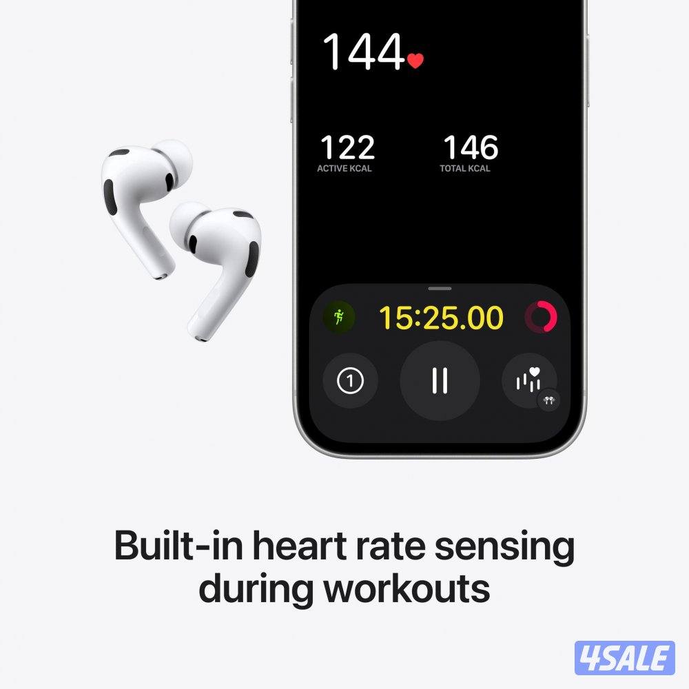 Apple Airpods Pro 3 with MagSafe Charging Case (USB‑C) ANC4