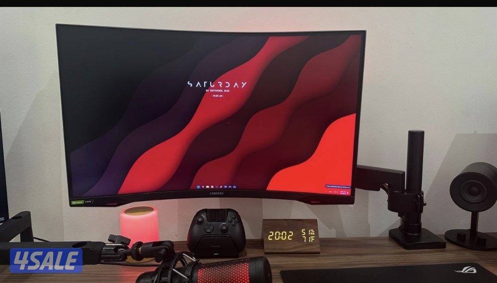 Samsung oddyssey G7 2K 240Hz (without stand) بدون ستاند للشاشه0