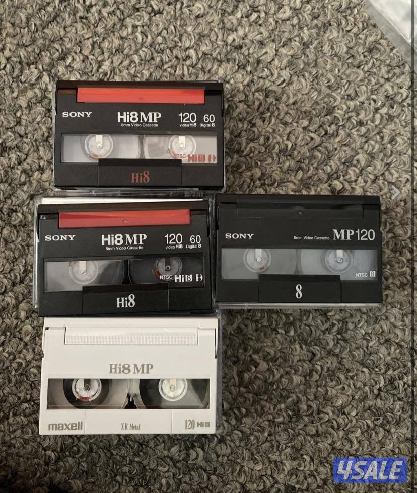 للبيع كاميرا فيديو سامسونج تشغل شريط 8 مل جديدة بالكرتون10