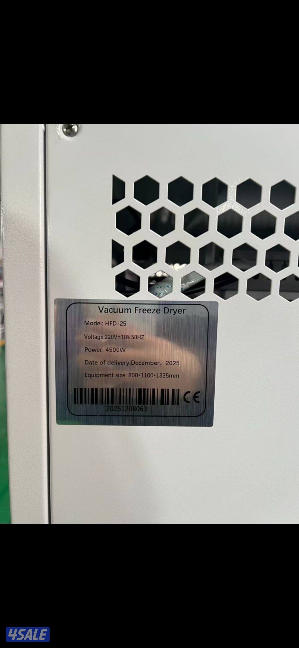 للبيع مكينة تجفيف فواكه بالتجميد1