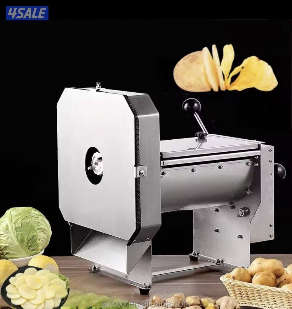 للبيع مكينة تقطيع الفواكه والخضروات والبطاط شرائح1