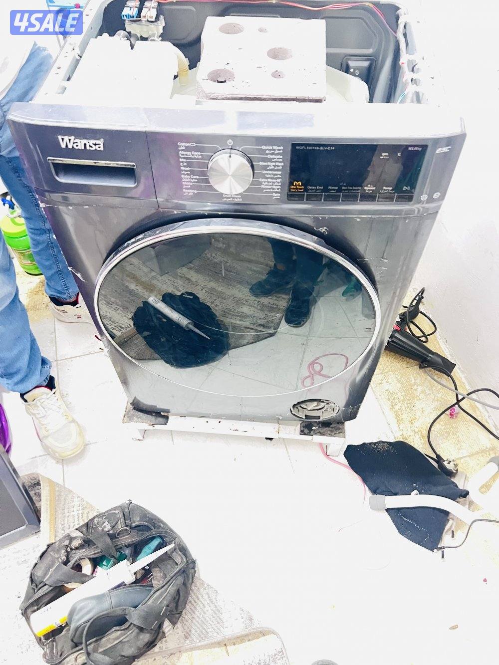 تصليح غسالات الاتوماتيك دخل المنزال صيانه الغسالات الاتوماتيك مع كفاله10