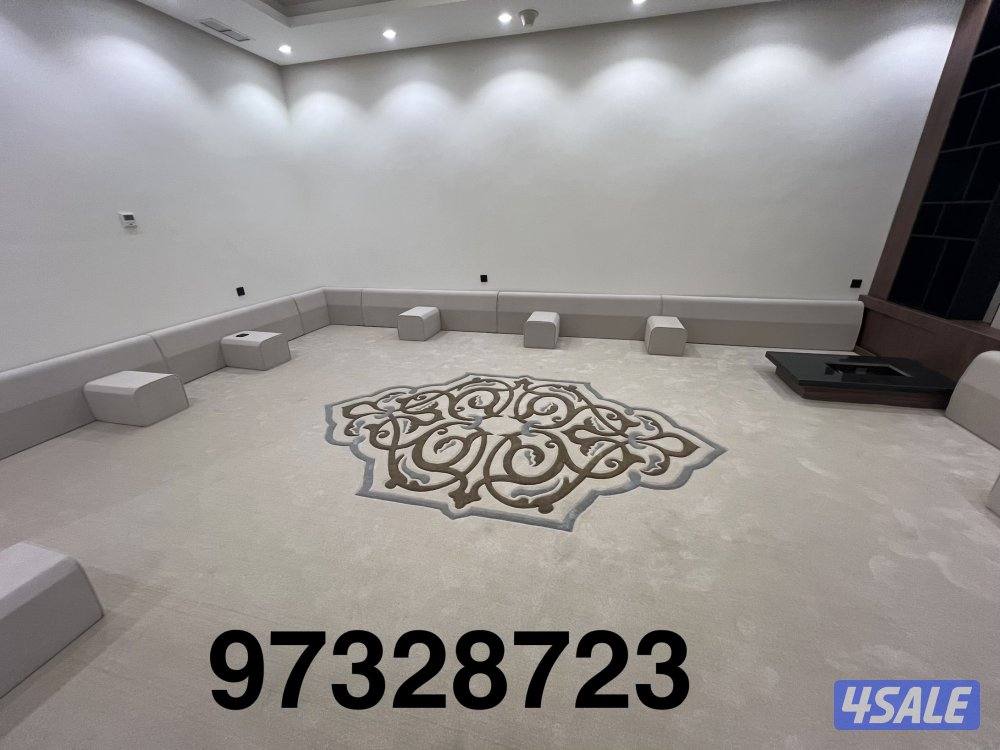 تنجيد وتفصيل كنب جلسات مساند ديوانيات وكل انواع الستاير1