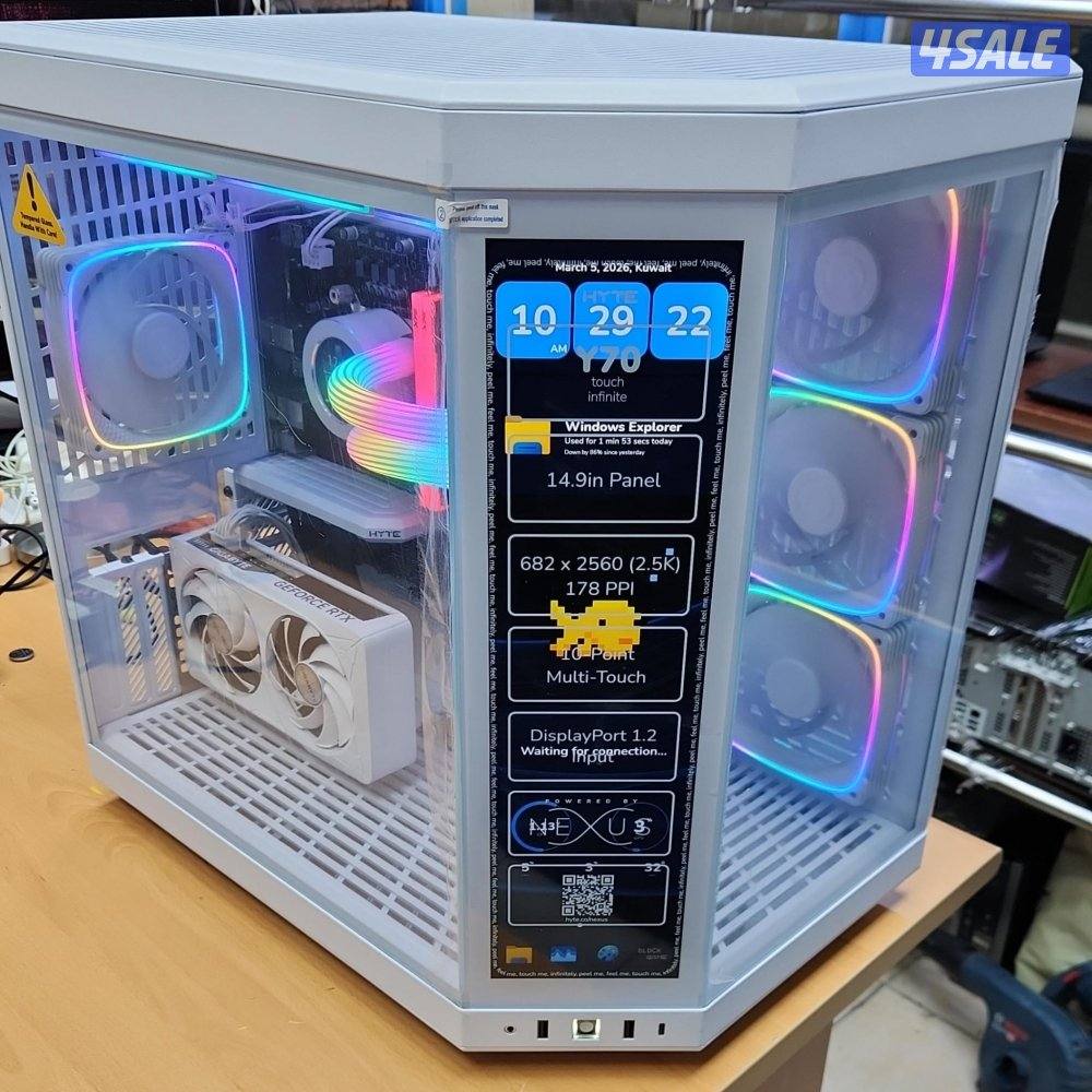 للبيع بي سي جيمنقCore i5 14Gen /32GB ramDDR5/1TB SSD /5060RTX 8GB0