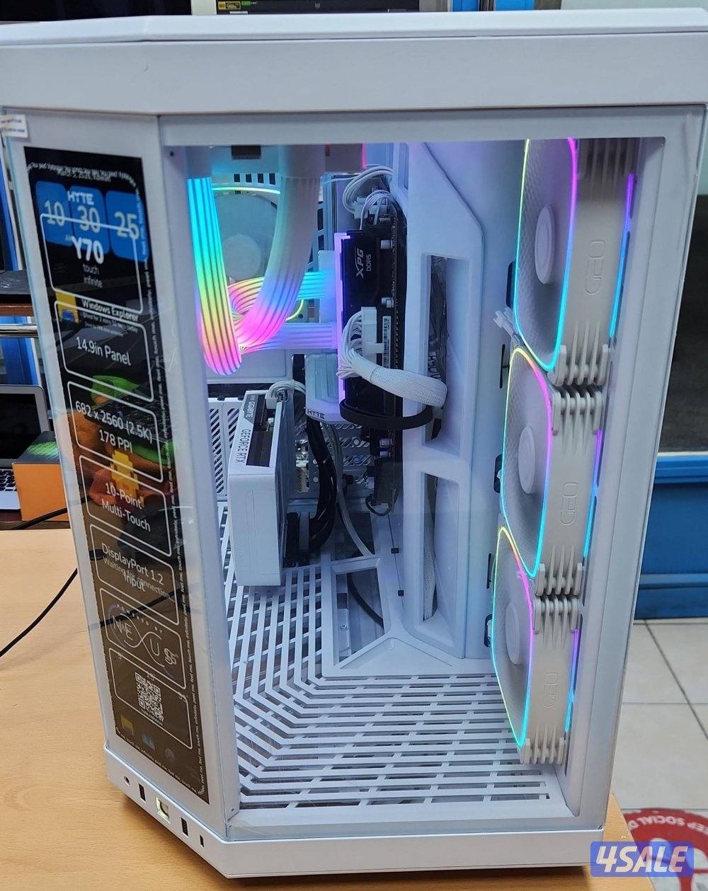 للبيع بي سي جيمنقCore i5 14Gen /32GB ramDDR5/1TB SSD /5060RTX 8GB2