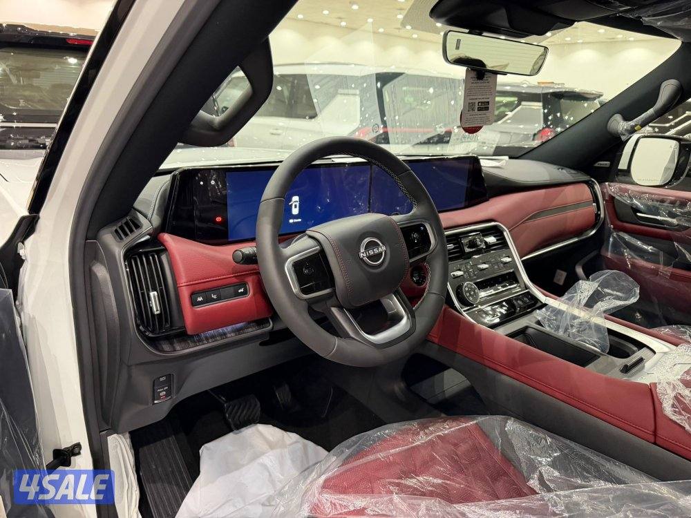 للبيع باترول ٢٠٢٥ بلاتنيوم اعلى فئه توين تيربو أصفار3