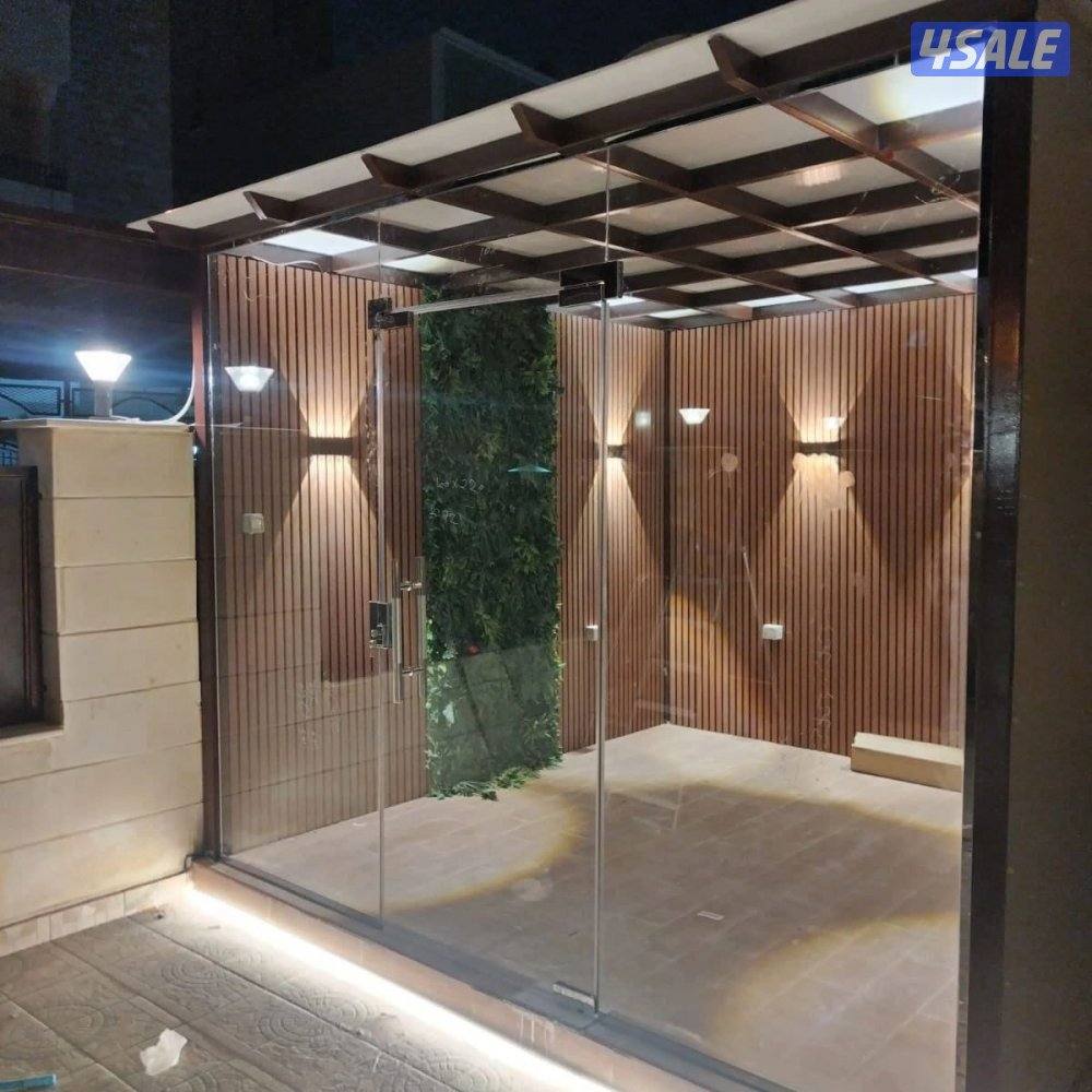 فني تركيب زجاج و مرايات. بلكونات.طاولات. شوربكس قواطع.مرايا مضيئة1