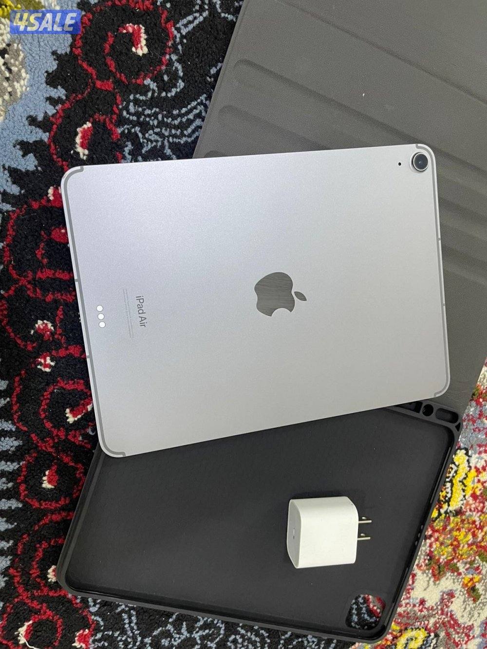 ايباد ابل اير 11 انش m2 بطارية 100 مساحة 256 قيقا شريحة 5g نظيف حيل2