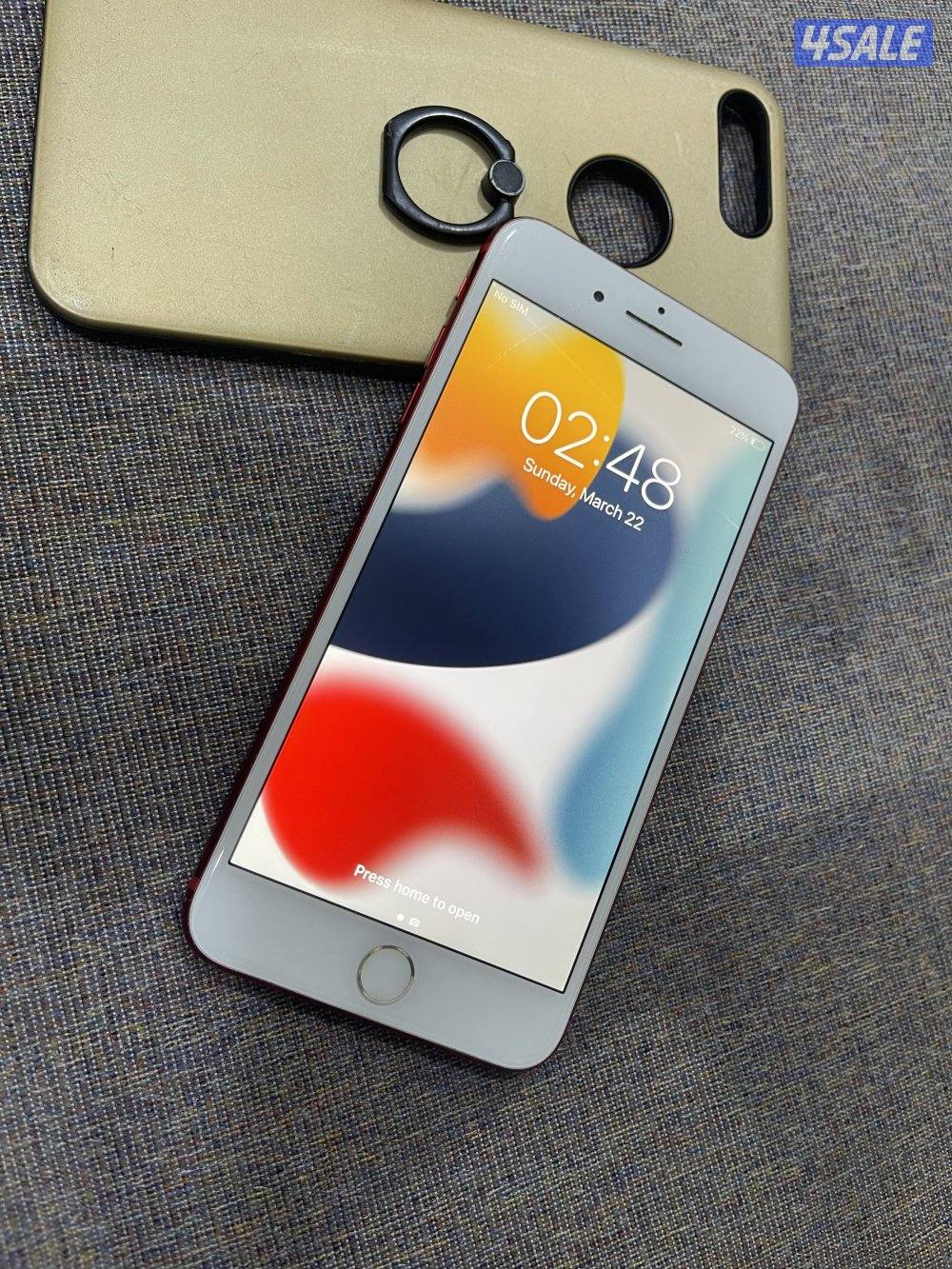 ايفون 7 بلس الكبير 128 جيجابايت بطارية 100 نظيف وشغال تمام2