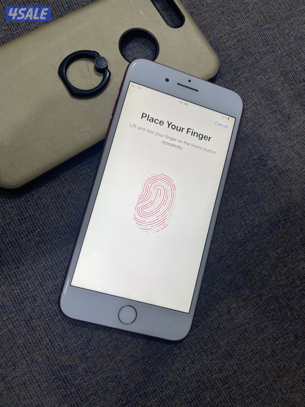 ايفون 7 بلس الكبير 128 جيجابايت بطارية 100 نظيف وشغال تمام3