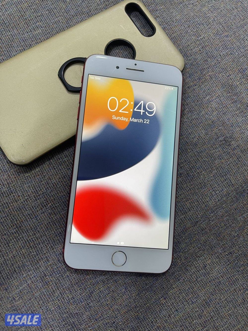 ايفون 7 بلس الكبير 128 جيجابايت بطارية 100 نظيف وشغال تمام9