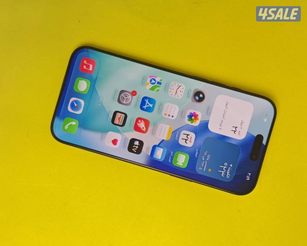 ايفون 16 برو ماكس – 512 جيجا تيتانيوم أسود البطارية 96% مستعمل كالجديد2