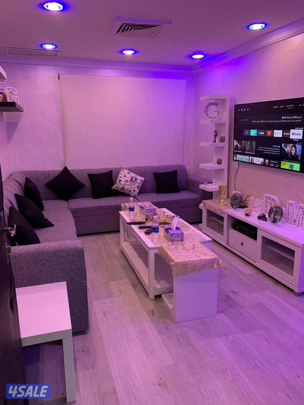 شقق الايجار خلو وفاضي غرفة وصالة ومطبخ وحمام تشطيب سوبر لوكس4