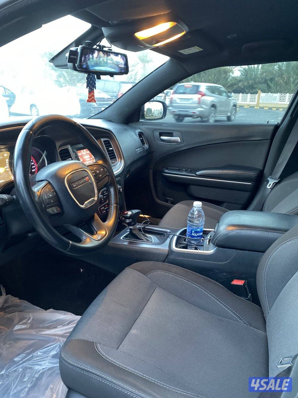 دودج تشارجر 2017 شرط الفحص وارد الملا 6 سلندر صبغ الوكالة عدا 4 قطع4