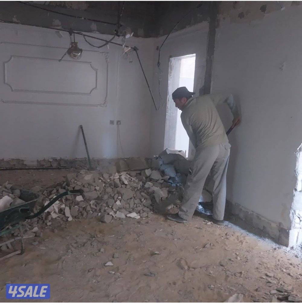 ابو محمد  ترميمات عامه بناء سقف كربي تجديد سراميك حمامات ومطبخ2