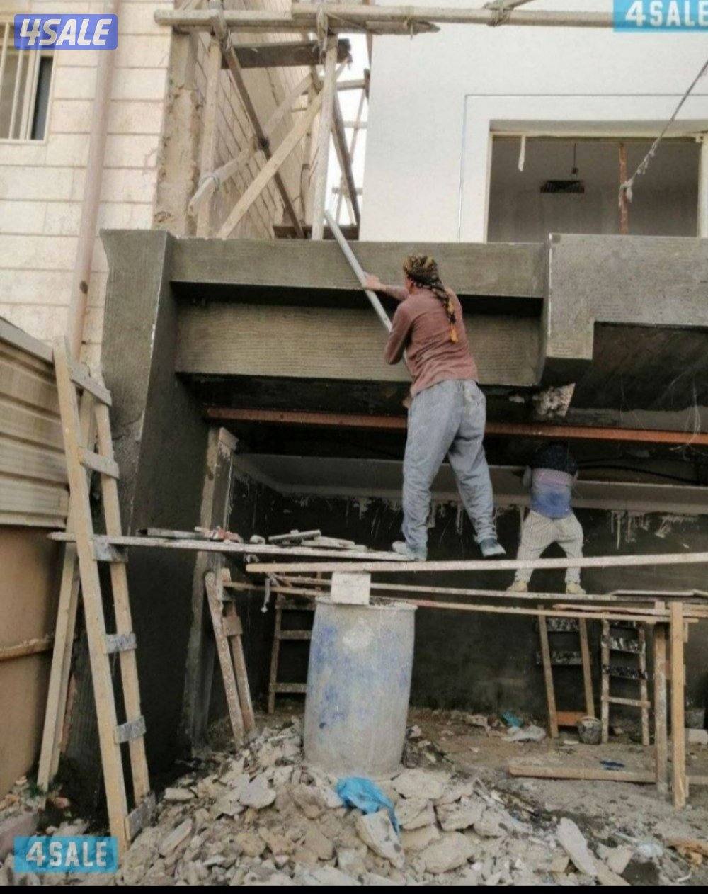 ابو محمد  ترميمات عامه بناء سقف كربي تجديد سراميك حمامات ومطبخ4