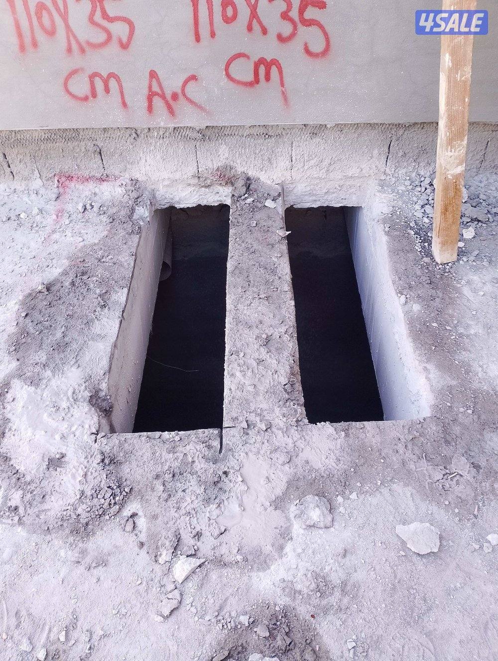 قص خرسانة بالليزر وعمل فتحات الكور دائرة وقص ابواب المصاعد قص الأبواب7