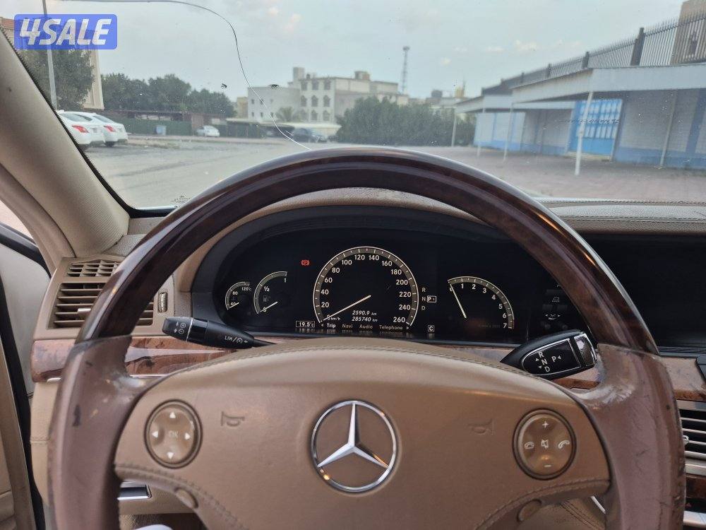 للبيع مرسيدس S500 صبغ الوكالة11