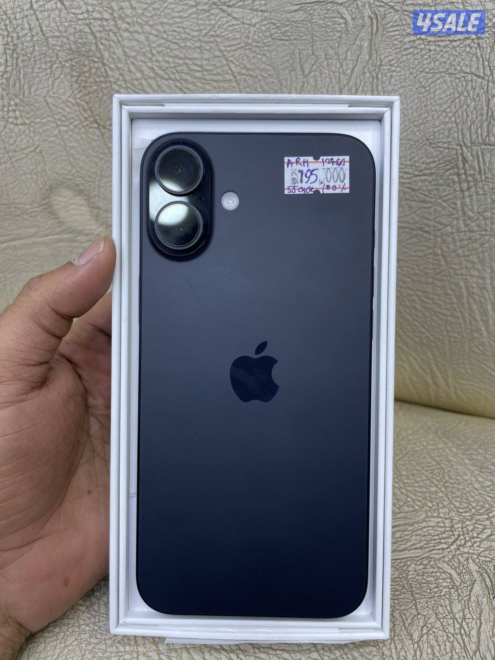 Iphone 16 plus  128 Gb 100 % battery condition like a new , no scratch0