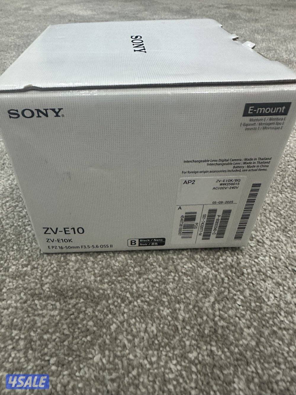 كاميرا Sony ZV-E10 بحالة ممتازة7