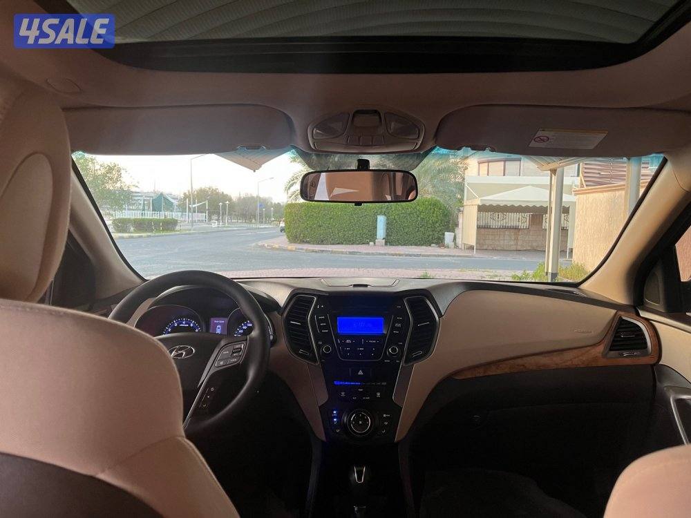 هيونداي جراند سنتافي 2016 بحالة ممتازة صبغ الوكالة بالكامل10
