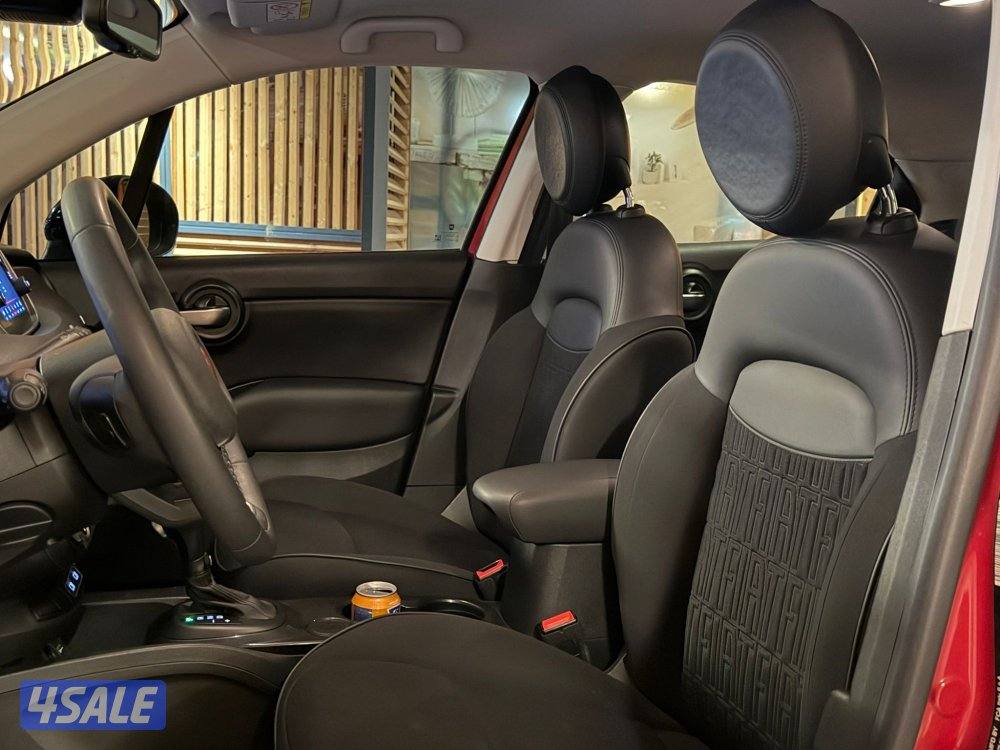 فيات 500X موديل 2023 عداد قليل 55 الف بحالة الوكاله بلاك اديشن5