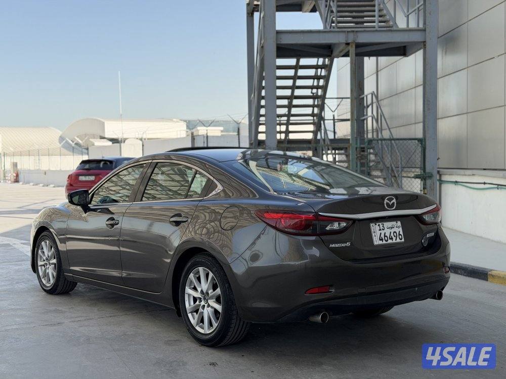 مازدا 6 موديل 2016 عداد 198 الف كم كامل المواصفات فتحه شاشه بصمه كامير2