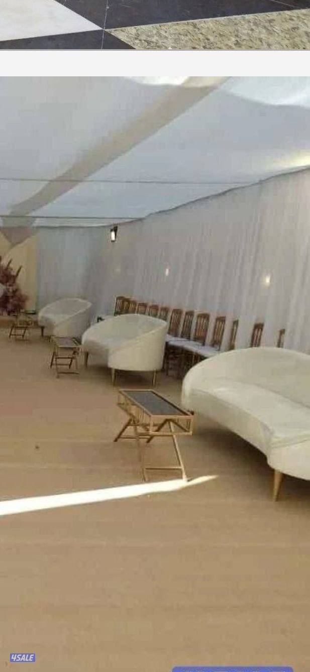 تاجير كراسي وطاولات وقنفات وزينه وقهوجيه1