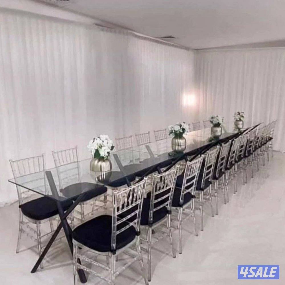 تاجير كراسي وطاولات وقنفات وزينه وقهوجيه4