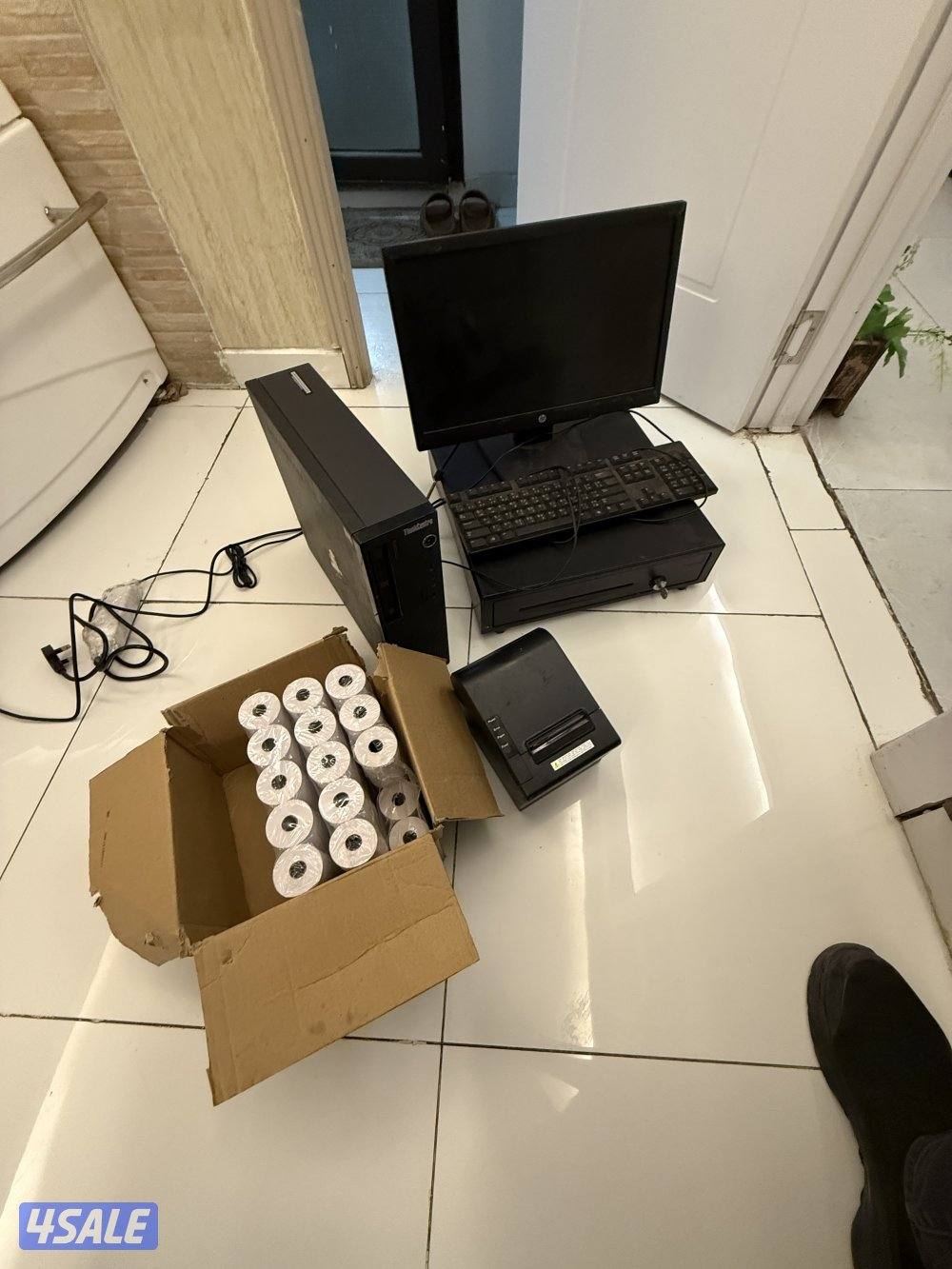 جهاز نقاط البيع كاملة مستعملة0