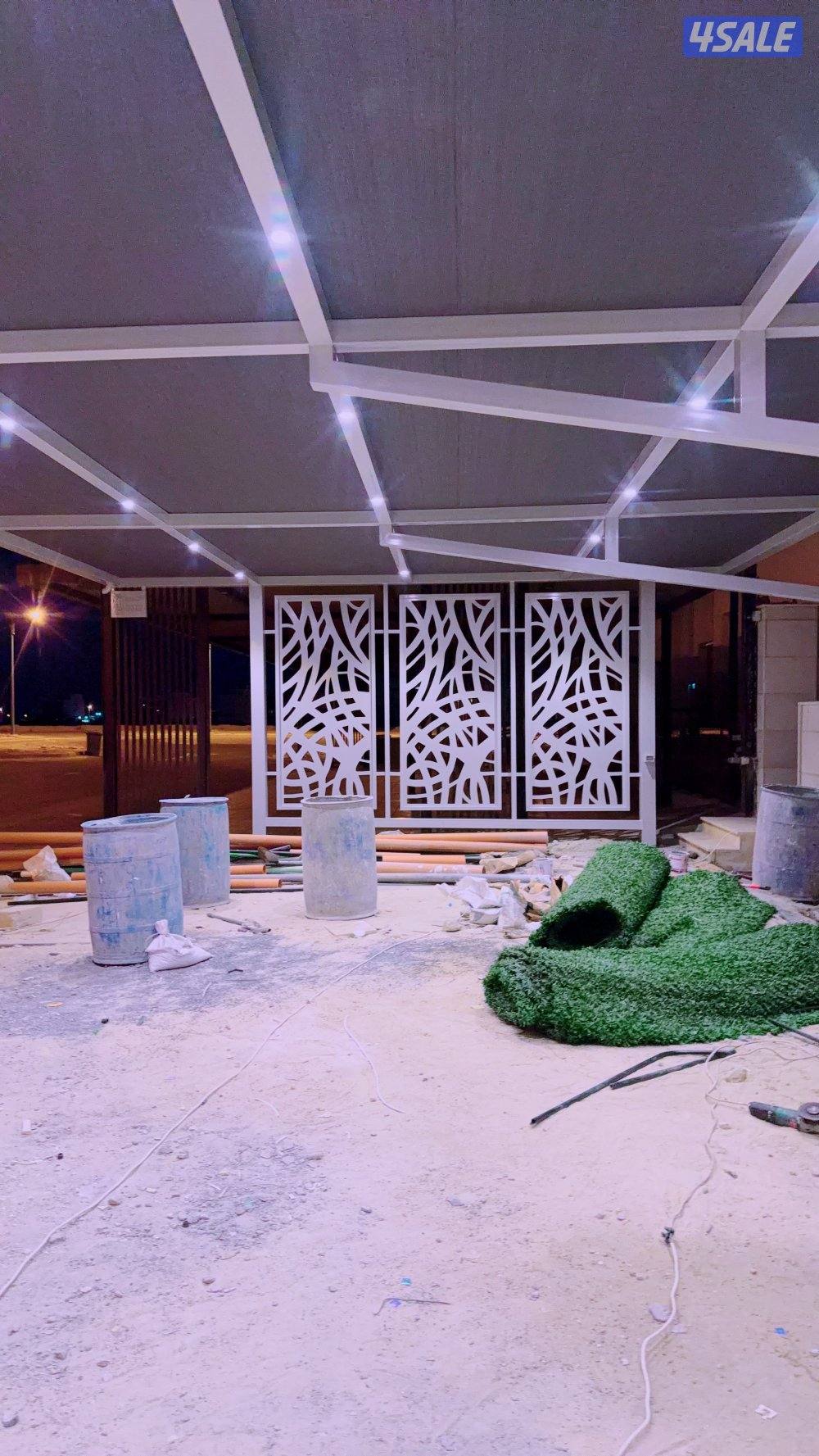 مظلات اكواتك العالمية جميع الاعمال حدادة الالمنيوم  جميع انواع مظلات15