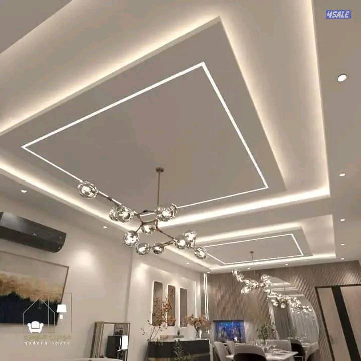 ديكور جيبس سقف جيپسم بورد بارتيشن محمد باكستاني6