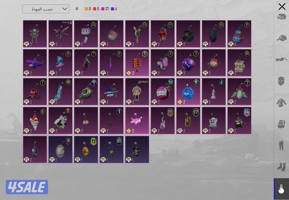 حساب ببجي ليفل 83 فيه امفور  ثلجي و امفور موميا لسرعة البيع مجموعاته613