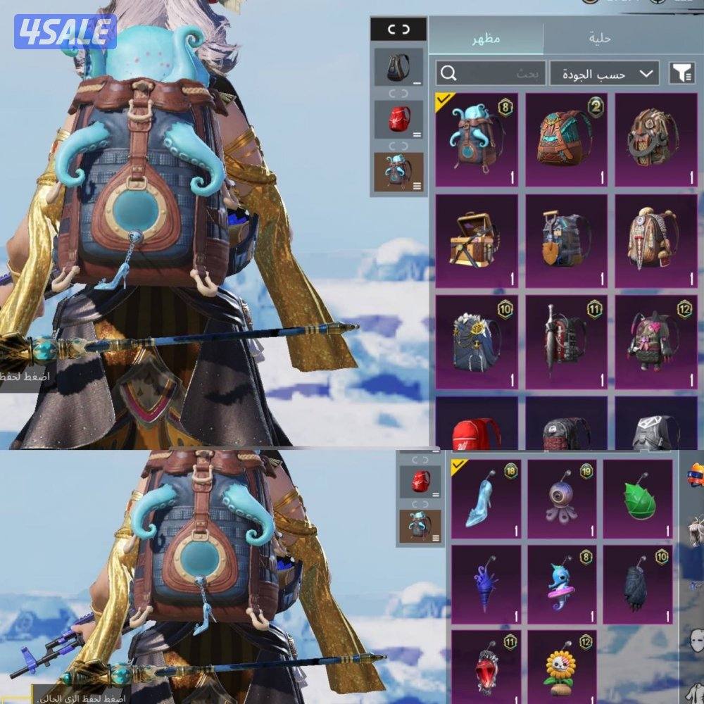 حسابات ببجي منوعه ~ مثك واسلحه✨🔫9