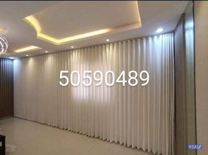 تفصيل الستائر الويفي وستاير المطبخ علي احدث الخامات سعر المتر5