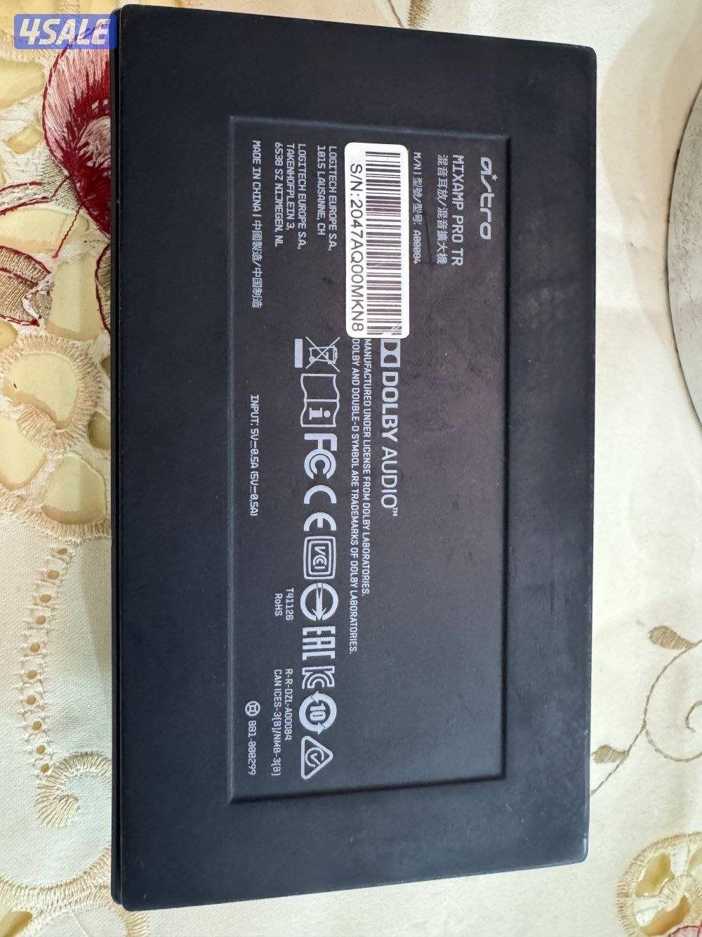 مكسر صوت حق سماعة Astro A40 يشتغل على جميع الأجهزه السوني والبي سي2