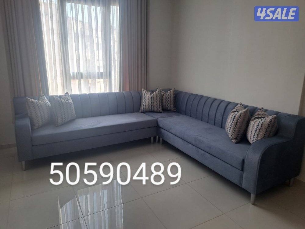 تفصال جميع الموديلات الكنب والستائر علي اجود الخامات سعر المتر3