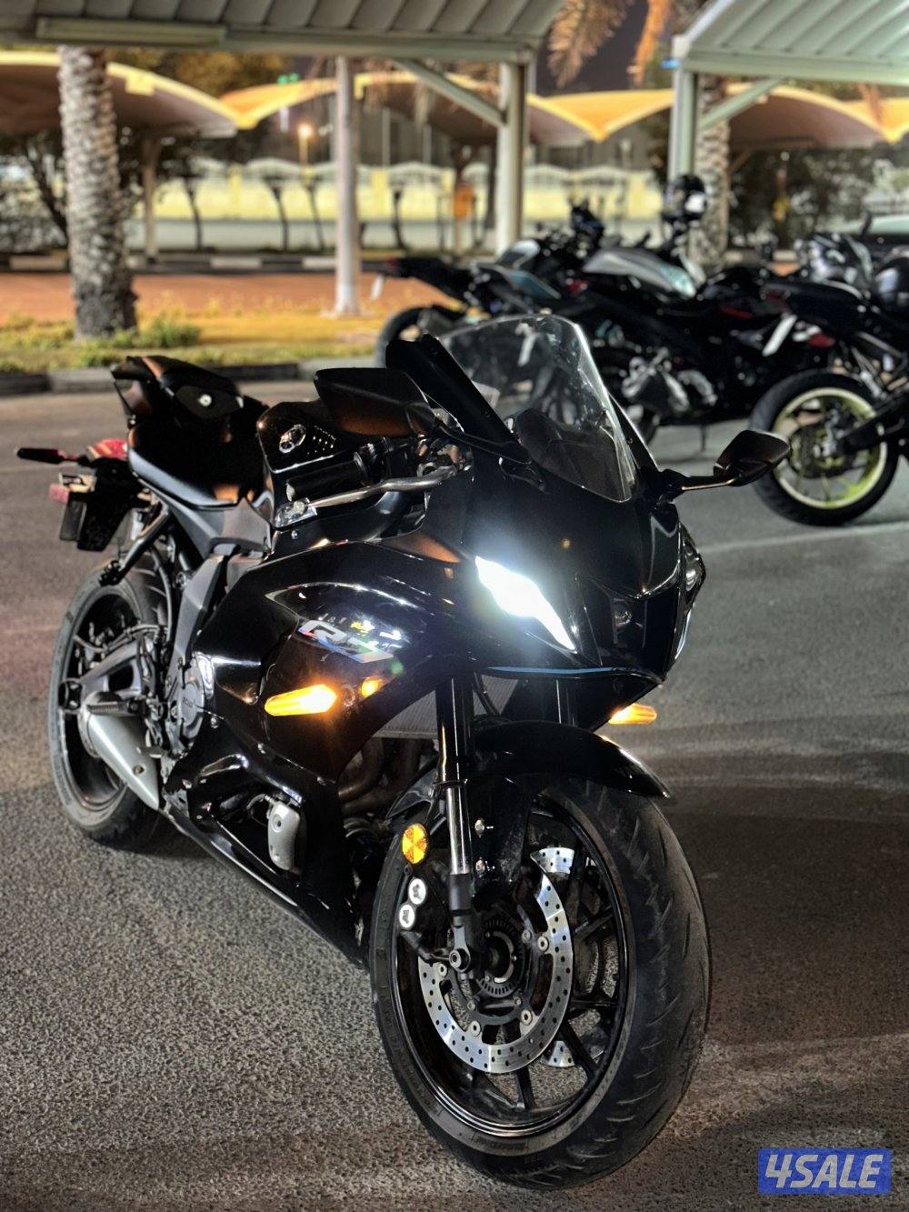 Yamaha r7 2022 black for sale2700 km only ستة ستة عشرة ستين ثلاث اربع2