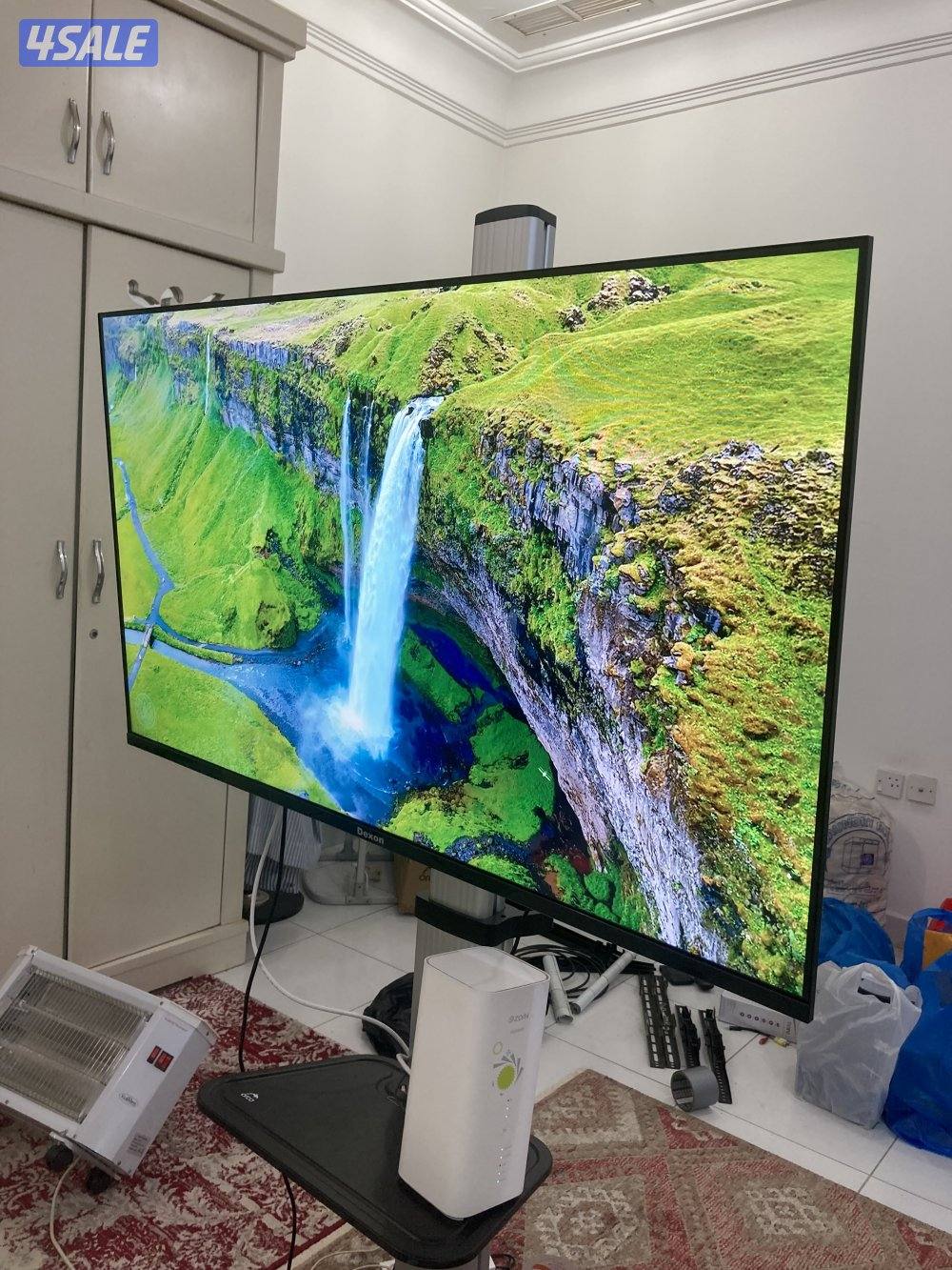 للبيع تلفزيونات 55 و 43 بوصه سمارت 2025 بالكرتون توصيل 24 ساعة1