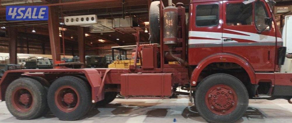 للبيع راس تريلا 6x6 نظيف جدا شرط الفحص12سلندر0