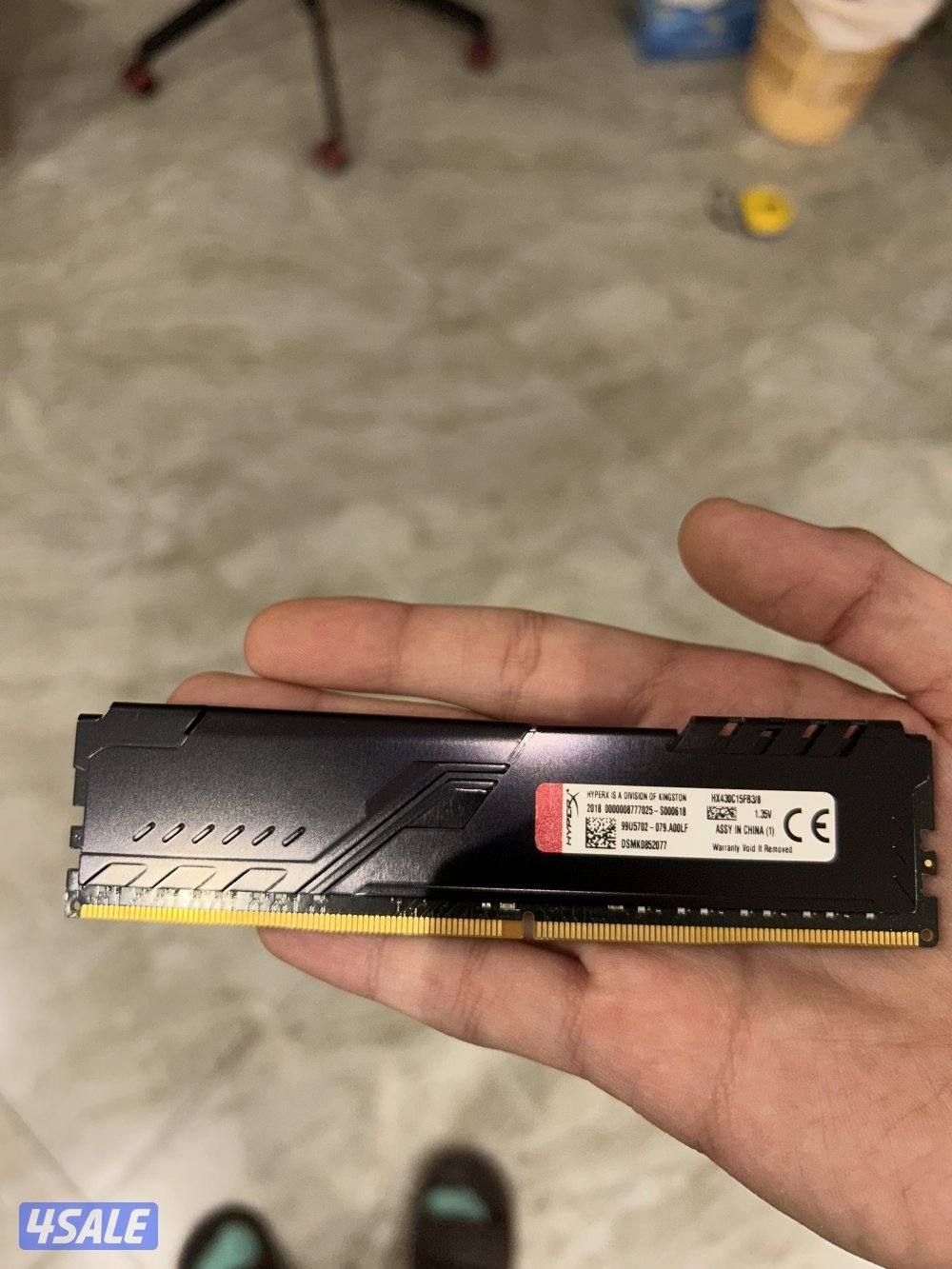 للبيع رام 8GB ddr4 3600mhz0