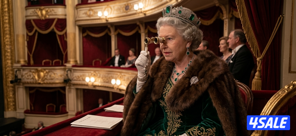 قطعه ملكيه من زمن الفخامةتحفة "عرق اللؤلؤ" النادرة أوبرا جلاس1