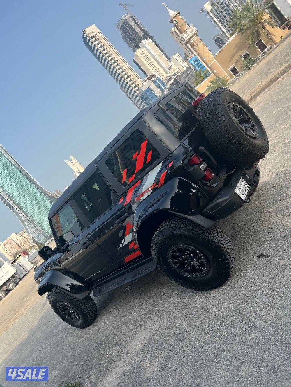 برونكو رابتر تحت الكفالة مجاني 60 الف خالية من اصباغ حوادث فل حماية6